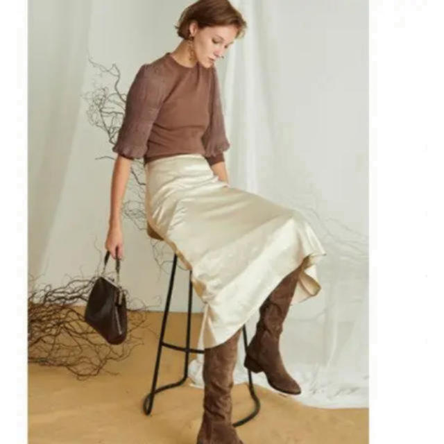 FRAY I.D(フレイアイディー)のサイドボタンナロースカート(限定お値引) レディースのスカート(ロングスカート)の商品写真