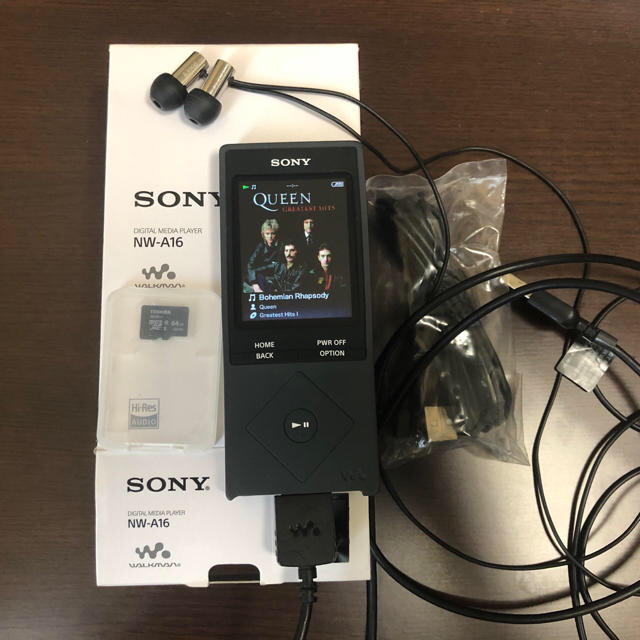 Sony NW-A16(32GB) ウォークマン SDカード64GB付きスマホ/家電/カメラ