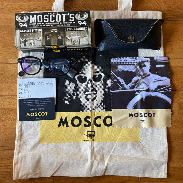 人気品！ MOSCOT モスコット レムトッシュ 46 M ブラック 黒 眼鏡