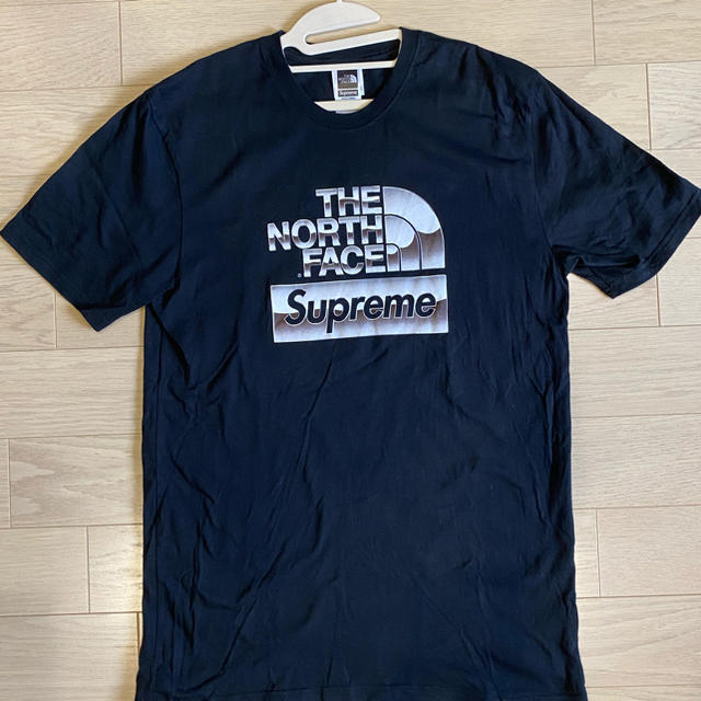 Supreme North Face Metallic Logo T-Shirt
