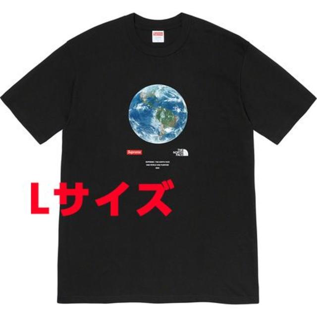 Supreme The North Face One World Tee L 黒