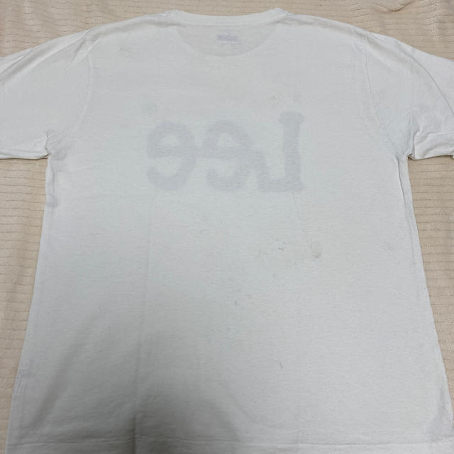 Lee(リー)のLEE リー　Tシャツ　白　紺 レディースのトップス(カットソー(半袖/袖なし))の商品写真