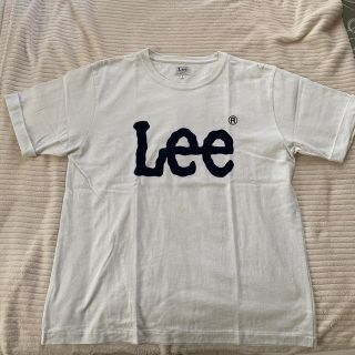 リー(Lee)のLEE リー　Tシャツ　白　紺(カットソー(半袖/袖なし))