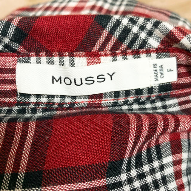 moussy(マウジー)の〈激カワ〉moussy マウジー♥チェックシャツ フリーサイズ  レディースのトップス(シャツ/ブラウス(長袖/七分))の商品写真