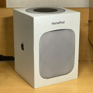 アップル(Apple)のApple HomePod スペースグレイ【即購入可・即発送】(スピーカー)