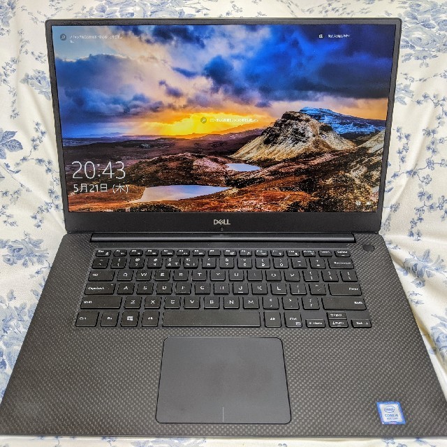 DELL(デル)の[¥7,000値引・美品] US配列 指紋認証 XPS 15 9570 DELL スマホ/家電/カメラのPC/タブレット(ノートPC)の商品写真