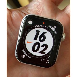 アップルウォッチ(Apple Watch)の【超美品】Apple Watch Nike+ Series 4 MU6K2J/A(その他)