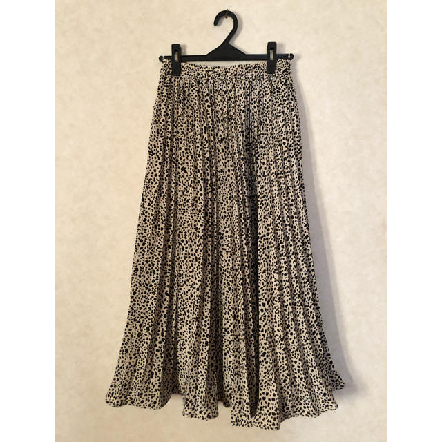 RETRO GIRL(レトロガール)のダルメシアン柄　プリーツスカート レディースのスカート(ロングスカート)の商品写真