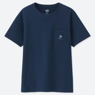 ユニクロ(UNIQLO)のUNIQLO☆ユニクロ☆３XL☆ミッキー ブルー UT ☆グラフィック Tシャツ(Tシャツ(半袖/袖なし))