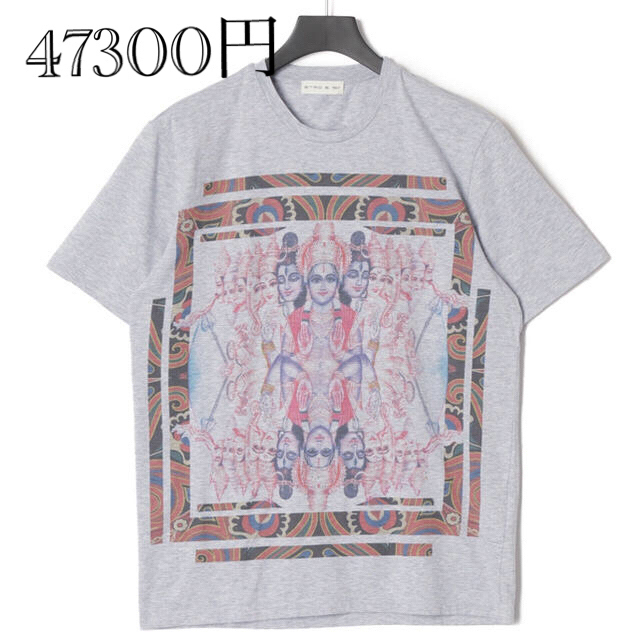 ETRO(エトロ)の中古　70%以上割引　ETRO Safari掲載　クルーネック 半袖トップ メンズのトップス(Tシャツ/カットソー(半袖/袖なし))の商品写真