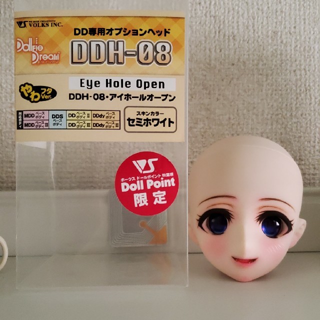 VOLKS(ボークス)のDDH08 ヘッド アイ付き ハンドメイドのぬいぐるみ/人形(人形)の商品写真