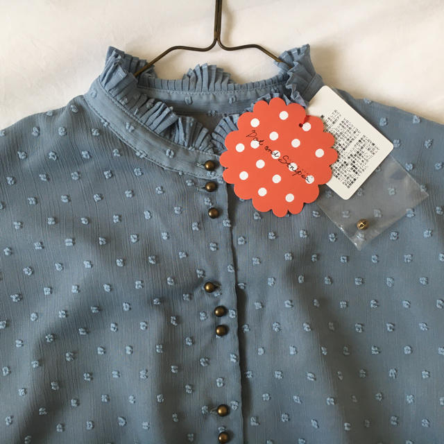 Dot&Stripes CHILDWOMAN(ドットアンドストライプスチャイルドウーマン)の 最終値下げ　Dot＆Stripes CHILD WOMAN ブラウス レディースのトップス(シャツ/ブラウス(半袖/袖なし))の商品写真