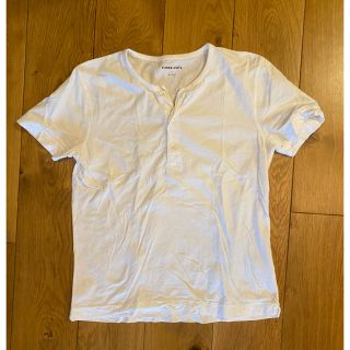 スリードッツ(three dots)のスリードッツ　ヘンリーネックTシャツ(Tシャツ/カットソー(半袖/袖なし))