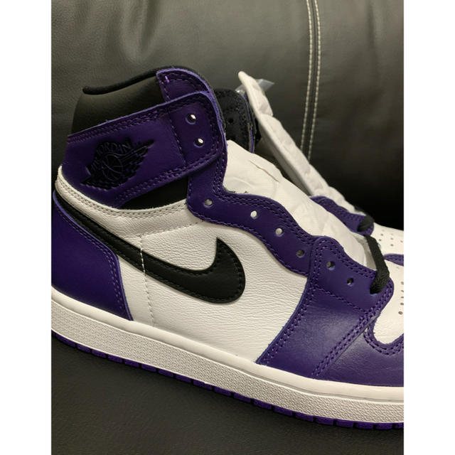 NIKE(ナイキ)のNIKE AIR JORDAN 1 COURT PURPLE 27cm メンズの靴/シューズ(スニーカー)の商品写真