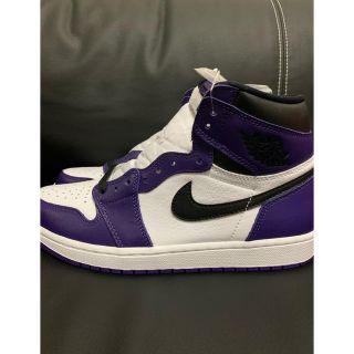 ナイキ(NIKE)のNIKE AIR JORDAN 1 COURT PURPLE 27cm(スニーカー)