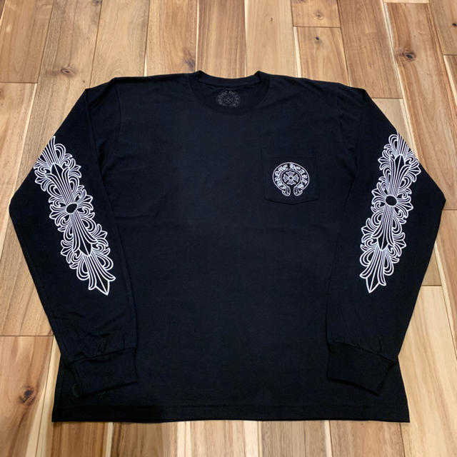 Chrome Hearts(クロムハーツ)のレア LA限定 クロムハーツ ホースシュー ロングスリーブ Tシャツ サイズXL メンズのトップス(Tシャツ/カットソー(七分/長袖))の商品写真