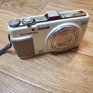 オリンパス(OLYMPUS)のOLYMPUS デジカメ オリンパス SH SH-25MR WHITE(コンパクトデジタルカメラ)