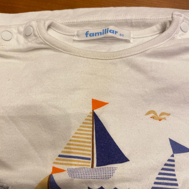 familiar(ファミリア)のfamiliar 80 Tシャツ キッズ/ベビー/マタニティのベビー服(~85cm)(Ｔシャツ)の商品写真