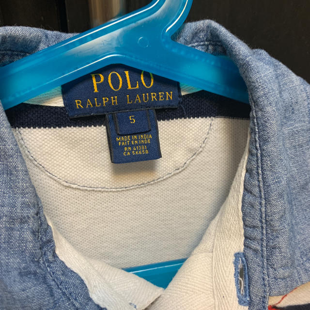 POLO RALPH LAUREN(ポロラルフローレン)のラルフローレン/ビッグポロ/サイズ5 キッズ/ベビー/マタニティのキッズ服男の子用(90cm~)(Tシャツ/カットソー)の商品写真