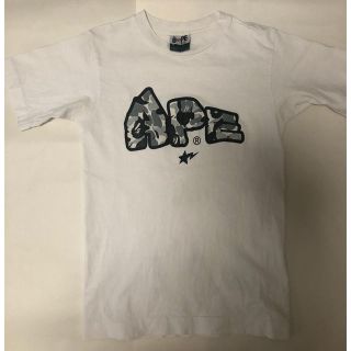 アベイシングエイプ(A BATHING APE)のAPE Tシャツ　サイズS 細め(Tシャツ(半袖/袖なし))