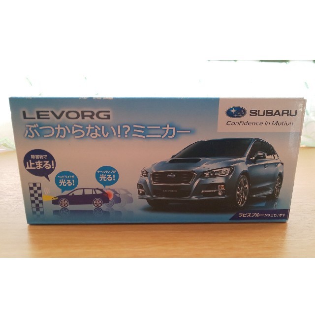 スバル(スバル)のSUBARUレヴォーグのぶつからない？ミニカー エンタメ/ホビーのおもちゃ/ぬいぐるみ(ミニカー)の商品写真