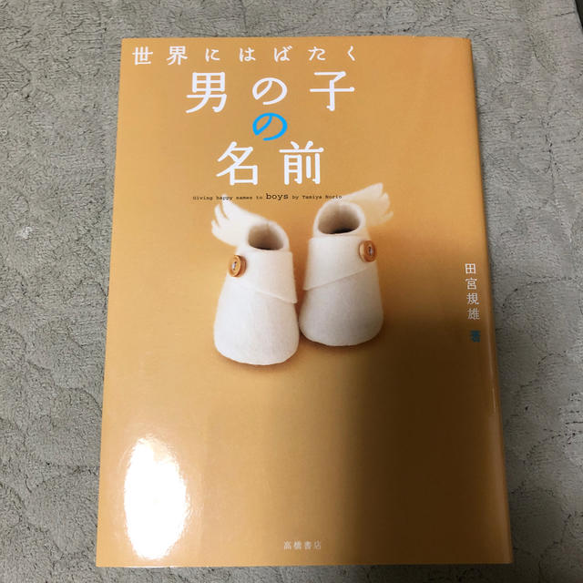 世界にはばたく男の子の名前 エンタメ/ホビーの雑誌(結婚/出産/子育て)の商品写真