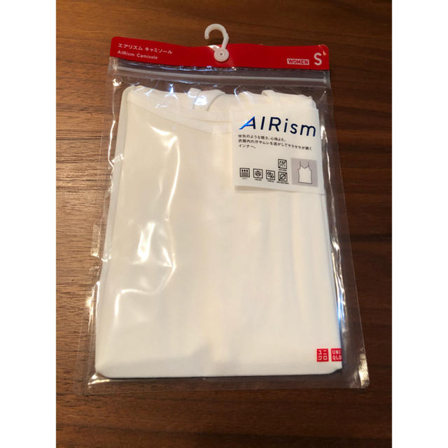 UNIQLO(ユニクロ)の新品 ユニクロ UNIQLO エアリズム AIRism キャミソール S 白 レディースのトップス(キャミソール)の商品写真