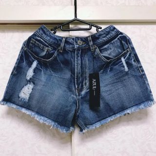 アズールバイマウジー(AZUL by moussy)のデニム★ショートパンツ(ショートパンツ)