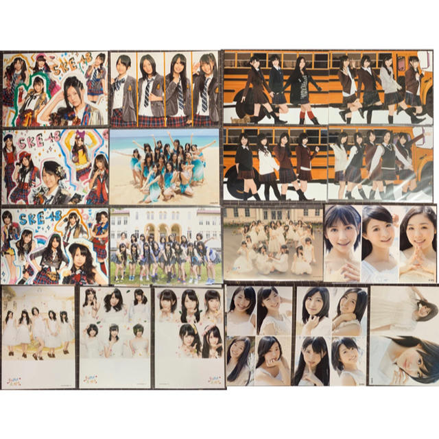 SKE48(エスケーイーフォーティーエイト)の※1枚折れアリ説明必読　SKE48 CD購入特典 生写真セット エンタメ/ホビーのタレントグッズ(アイドルグッズ)の商品写真