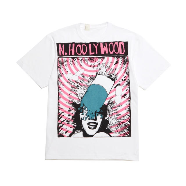 新品 N.HOOLYWOOD bakateee T-shirt 40 ホワイト