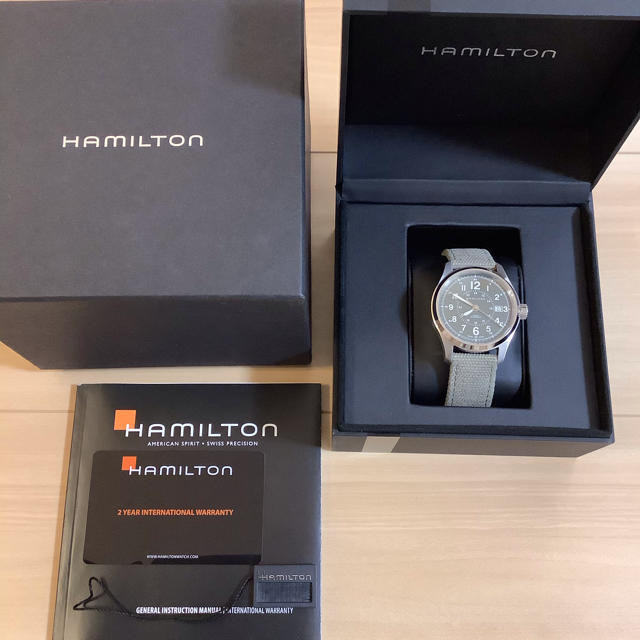 Hamilton(ハミルトン)のハミルトン 腕時計 カーキフィールドオート メンズの時計(腕時計(アナログ))の商品写真