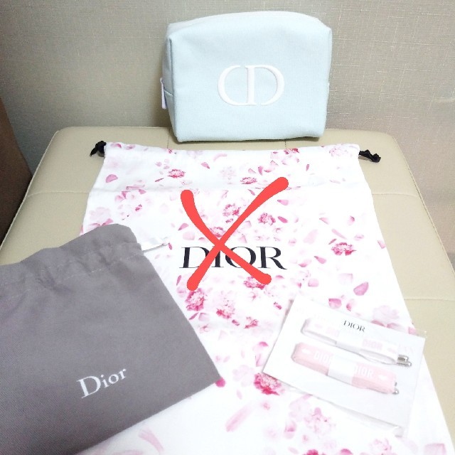 Christian Dior(クリスチャンディオール)のディオール　ポーチなど　3点セット レディースのファッション小物(ポーチ)の商品写真