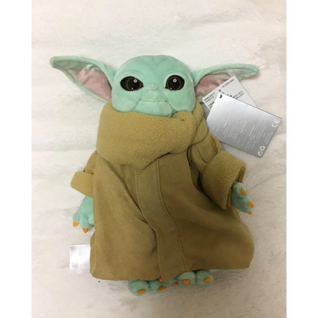 Disney(ディズニー)のピクシーダストティンク様専用　ベビーヨーダぬいぐるみSTARWARS エンタメ/ホビーのおもちゃ/ぬいぐるみ(キャラクターグッズ)の商品写真