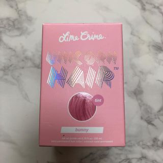 ライムクライム(Lime Crime)の新品未使用！Lime Crime unicorn hair tint bunny(カラーリング剤)