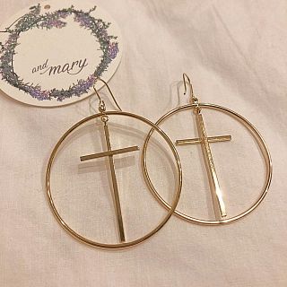 バブルス(Bubbles)のandmary フープピアス(ピアス)