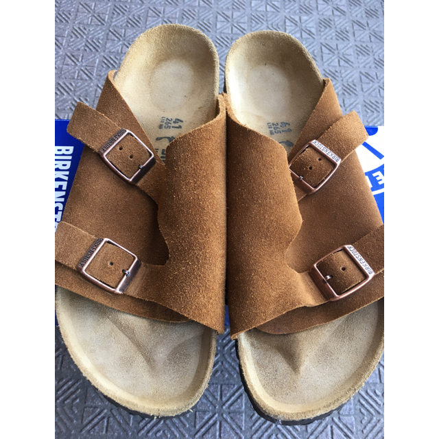 BIRKENSTOCK(ビルケンシュトック)のビルケンシュトック チューリッヒ ブラウン サイズ41 ZURICH メンズの靴/シューズ(サンダル)の商品写真