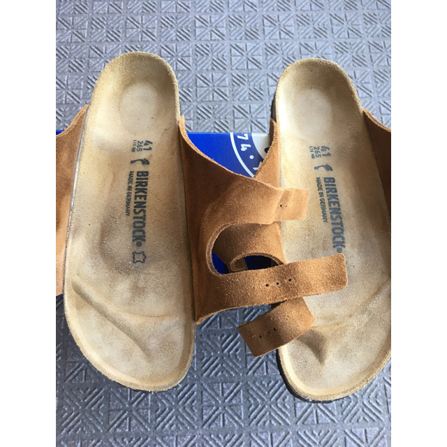 BIRKENSTOCK(ビルケンシュトック)のビルケンシュトック チューリッヒ ブラウン サイズ41 ZURICH メンズの靴/シューズ(サンダル)の商品写真