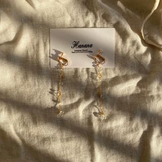 カスタネ(Kastane)のsmoke  drop earring(イヤリング)