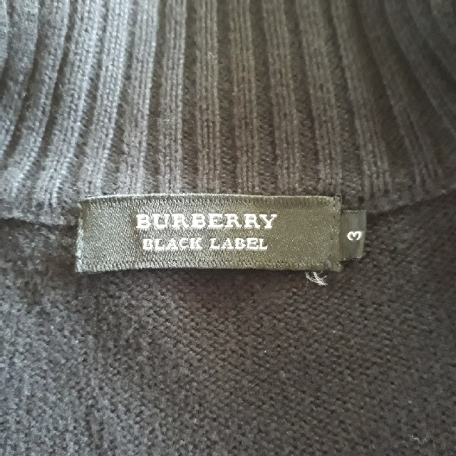 BURBERRY BLACK LABEL(バーバリーブラックレーベル)のバーバリーブラックレーベル　ニットジャケット メンズのジャケット/アウター(ブルゾン)の商品写真