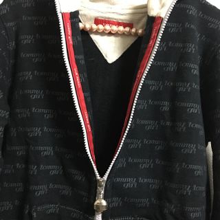 トミーガール(tommy girl)の♡セール出品♡tommygirlトミーガールフルジップアップロゴパーカー(パーカー)