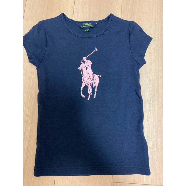 POLO RALPH LAUREN(ポロラルフローレン)のラルフローレン　ピンクポニーTシャツ キッズ/ベビー/マタニティのキッズ服女の子用(90cm~)(Tシャツ/カットソー)の商品写真