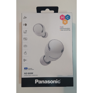 パナソニック(Panasonic)のPanasonic RZ-S50W ホワイト ノイズキャンセリングイヤホン(ヘッドフォン/イヤフォン)
