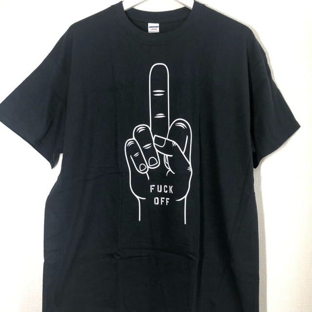 UNDEFEATED(アンディフィーテッド)のXL＋L 込　undefeated T fuck off tee 黒 メンズのトップス(Tシャツ/カットソー(半袖/袖なし))の商品写真