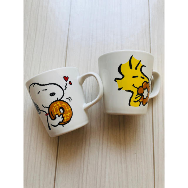 Snoopy Peanuts スヌーピーペアマグカップ ミスドの通販 By Aypstor S Shop スヌーピーならラクマ