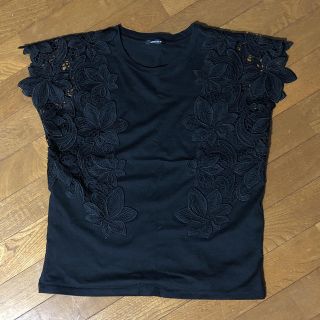 ローズバッド(ROSE BUD)の【mu様専用】ROSE BUD レースモチーフカットソー(カットソー(半袖/袖なし))