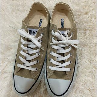 コンバース(CONVERSE)の【新品未使用】CONVERSE♡オールスター　ベージュ(スニーカー)