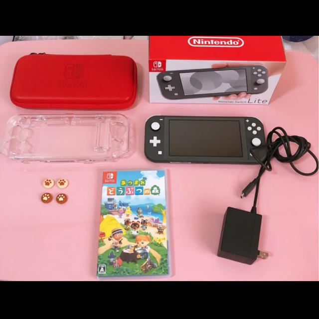 ニンテンドースイッチライト本体+あつまれどうぶつの森