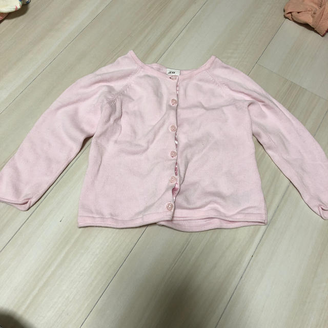 babyGAP(ベビーギャップ)の女の子　80 2点セット キッズ/ベビー/マタニティのベビー服(~85cm)(カーディガン/ボレロ)の商品写真