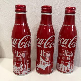 コカコーラ(コカ・コーラ)の限定コカコーラスリムボトル　北海道(ソフトドリンク)