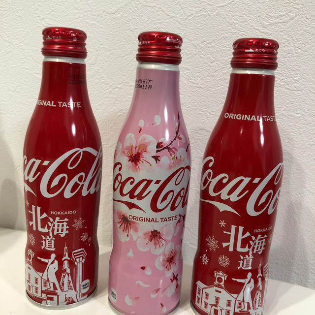 コカ・コーラ(コカコーラ)の限定コカコーラスリムボトル　北海道 食品/飲料/酒の飲料(ソフトドリンク)の商品写真